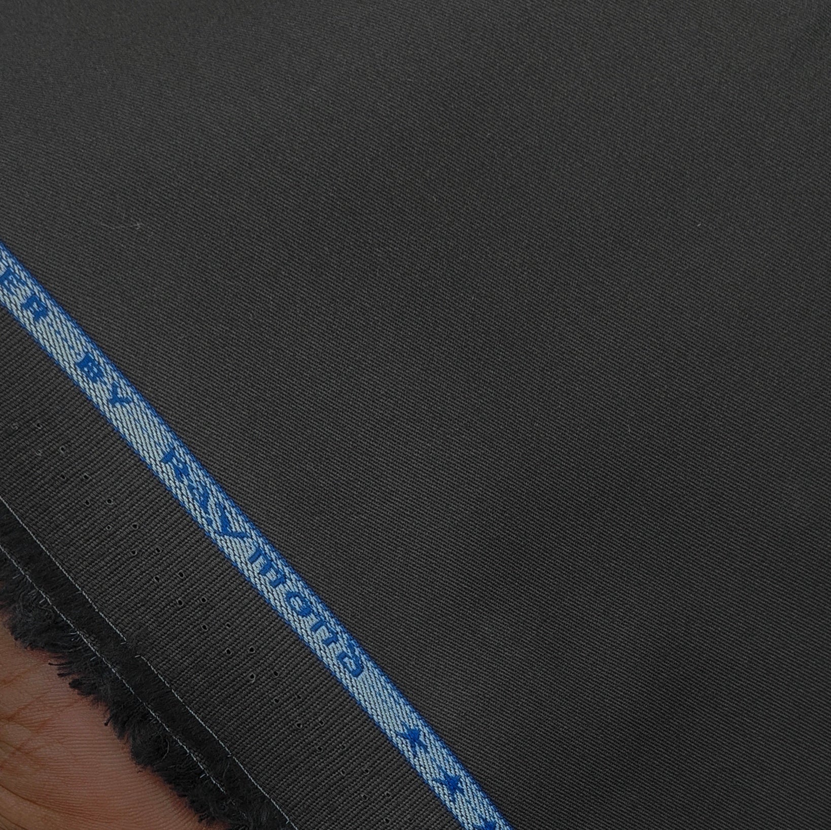 Trouser Fabric Raymond Pure Cotton Stretchable Color Davys Grey